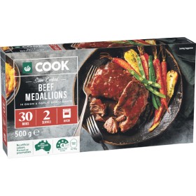 Woolworths-COOK-Slow-Cooked-Beef-Medallions-in-Onion-Gravy-500g on sale