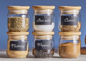 Home-Stories-Spice-Jars-6-Pack on sale