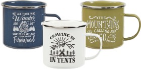 Trekker-Enamel-Mug on sale