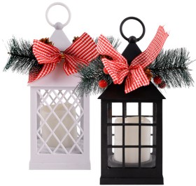 Christmas-Mini-Lantern-with-Candle on sale