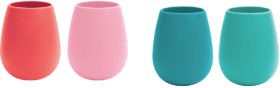 Kamda+Silicone+Tumblers+2+Pack