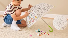 Bump-Kids-Colour-in-Umbrella on sale