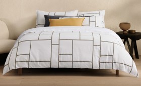 Sheridan+Parker+Quilt+Cover+Set%23+in+White