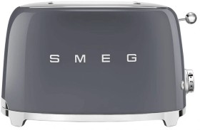 Smeg-50s-Style-2-Slice-Toaster-in-Slate-Grey on sale