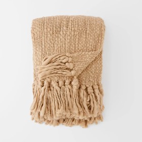 Calla-Throw-Toffee on sale