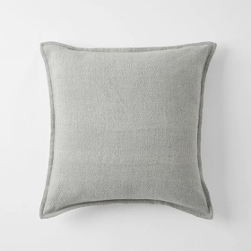 Sorano-Linen-Blend-Cushion-Fog-Grey on sale