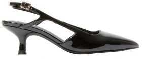 Ravella-Black-Sling-Back-Heels on sale