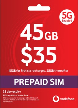 Vodafone-35-Prepaid-Plus-Starter-Pack on sale
