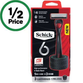 Schick-High-Performance-6-Blade-Razor-Kit on sale