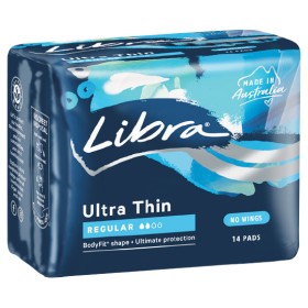 Libra-Ultra-Thin-Pads-Pk-10-14 on sale
