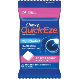 Quick-Eze-Heartburn-Indigestion-Relief-Chewable-Tablets-Pk-24 on sale