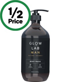 Glow-Lab-Body-Wash-Man-900ml on sale