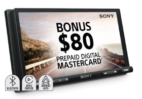 Sony-695-AV-Head-Unit-W-Apple-Carplay-Android-Auto-Dual-USB on sale