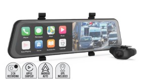Parkmate-96-Rearview-Mirror-Monitor-with-2ch-2k-Dash-Camera-Wireless-Smart-Display on sale