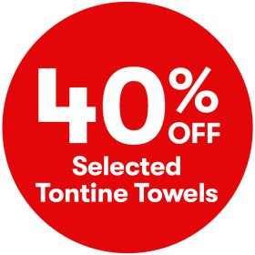 40-off-Selected-Tontine-Towels on sale
