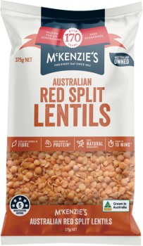 McKenzies-Lentils-Peas-or-Soup-Mix-375g-Selected-Varieties on sale
