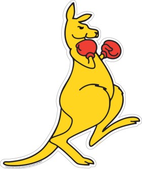 Boxing-Kangaroo-Mobile on sale