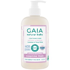 Gaia-Natural-Baby-Bath-Wash-Sleeptime-500ml on sale