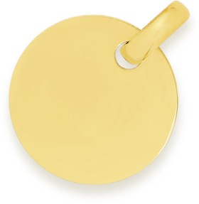 9ct-Gold-Disc-Pendant on sale