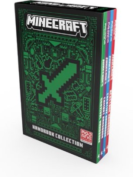 NEW+Minecraft+Handbook+4+Book+Collection+Age+8%2B