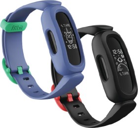 Fitbit-Ace-3-Cosmic-BlueAstro-Green-or-BlackRacer-Red on sale