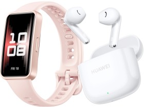 NEW-Huawei-Band-9-Black-or-Pink-FreeBuds-SE-2-Bundle-Pink on sale