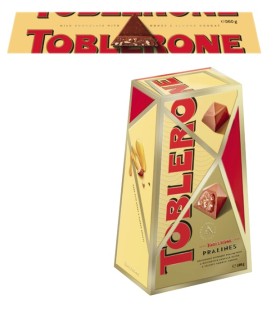 Toblerone-360g-or-Toblerone-Pralines-180g on sale
