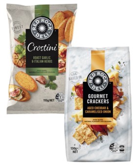 Red-Rock-Deli-Gourmet-or-Crostini-Crackers-115g-130g on sale