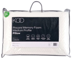 KOO-Air-Flow-Memory-Foam-Medium-Profile-Pillow on sale