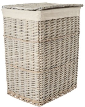 30-off-Living-Space-Square-Basket-Grey-45-x-33-x-59cm on sale