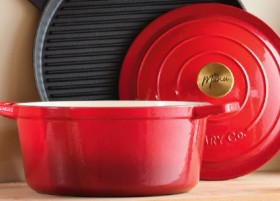 40-off-NEW-Culinary-Co-by-Manu-Cast-Iron-Casserole-Pot-47L on sale