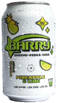 Barry-Pineapple-Lime-Cans-4x330mL on sale