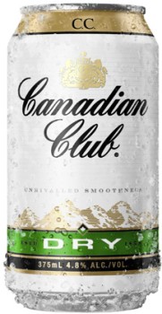 Canadian-Club-Dry-Cans-10x375mL on sale