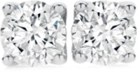 18ct-White-Gold-Diamond-Earrings on sale