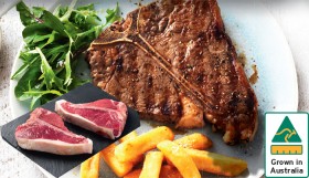 Australian-Beef-T-Bone-Steak on sale