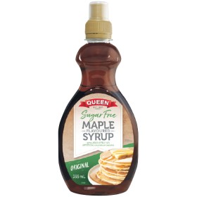 Queen-Sugar-Free-Maple-Flavoured-Syrup-355ml on sale