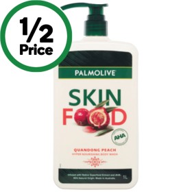 Palmolive-Skin-Food-Body-Wash-1-Litre on sale
