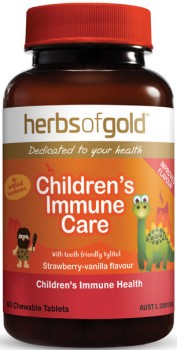 Herbs-of-Gold-Childrens-Immune-Care-60-Chewable-Tablets on sale