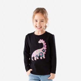 Long-Sleeve-Sequin-T-Shirt on sale