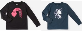 Girls-Long-Sleeve-Print-T-Shirt on sale