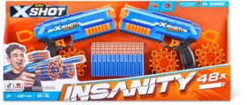 2-Pack-Zuru-X-Shot-Insanity-Manic-Blaster-48-Darts on sale