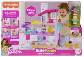 Fisher-Price-Little-People-Barbie-Little-DreamHouse-Toddler-Playset on sale