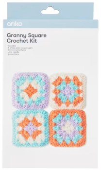 Granny-Square-Crochet-Kit on sale