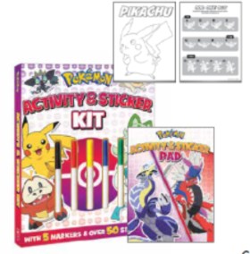 NEW-Pokemon-Activity-Sticker-Kit on sale