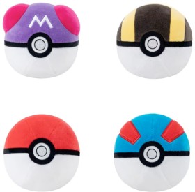 13cm-Pokemon-Poke-Plush-Ball-Assorted on sale