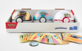 3-Pack-Pokemon-Trading-Card-Game-Poke-Ball-Tin-Assorted on sale