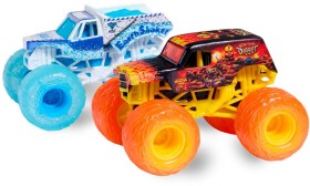 2-Pack-Monster-Jam-164-Scale-True-Metal-Fire-and-Ice-Trucks-Assorted on sale