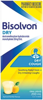 Bisolvon-Dry-Cough-200mL on sale