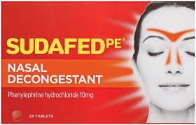 Sudafed-PE-Nasal-Decongestant-24-Tablets on sale