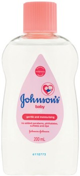 Johnsons-Baby-Oil-200mL on sale